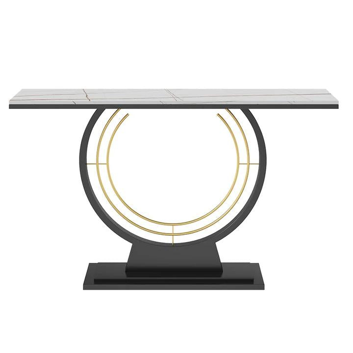 Dark Halo Retro Design Hallway Table Side Table Small Buffet Console Table 1.4m