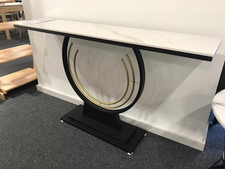 Dark Halo Retro Design Hallway Table Side Table Small Buffet Console Table 1.4m