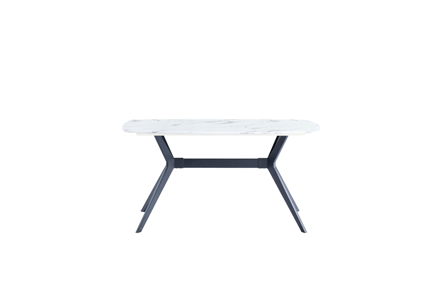 Katherine Modern Design Rectangular Marble Stone Top Dining Table 1.5m/1.8m