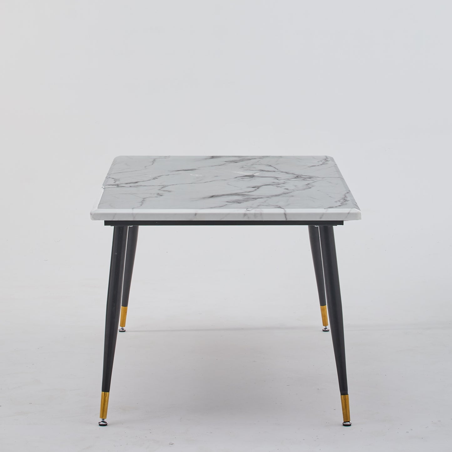 Nordic Modern Design Marble Stone Top Dining Table Rectangular 1500mm x 900mm