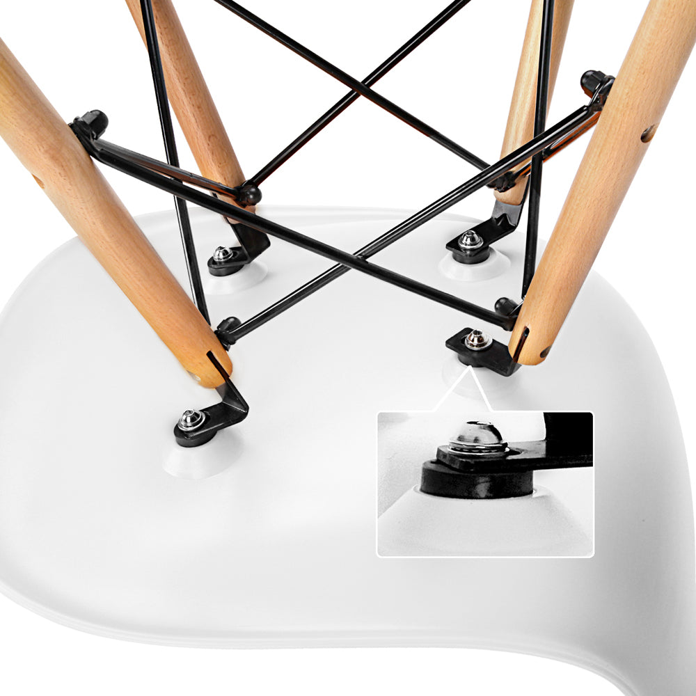 Replica Eames Eiffel Dining Chairs PP Chair Designer Dining Chairs 2 Colors