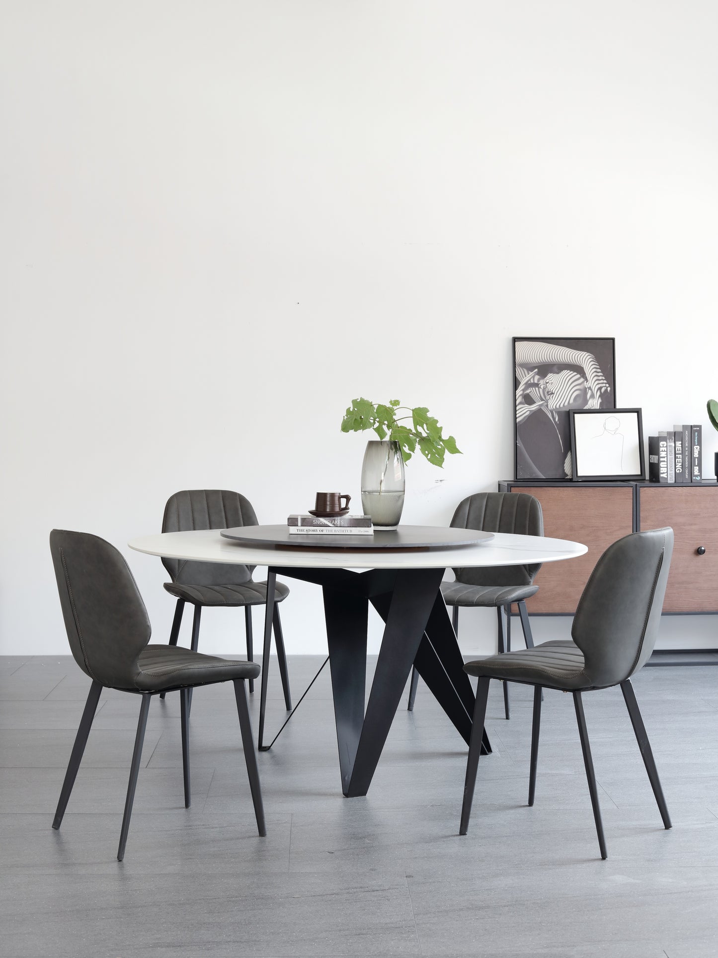 Superb Quality PU Leather Dining Chair With Steel Legs And Frame In Muti Colors