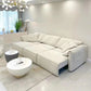 Modern Design Elephant Ear Style Electrc Remote Controlled Fabric Three Seat Sofa Chaise Lounge Muti Color