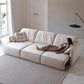 Modern Design Elephant Ear Style Electrc Remote Controlled Fabric Three Seat Sofa Chaise Lounge Muti Color