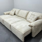 Modern Design Elephant Ear Style Electrc Remote Controlled Fabric Three Seat Sofa Chaise Lounge Muti Color