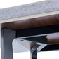 Barley Grey Modern Design Rectangular Marble Stone Top Dining Table 1.5m/1.8m