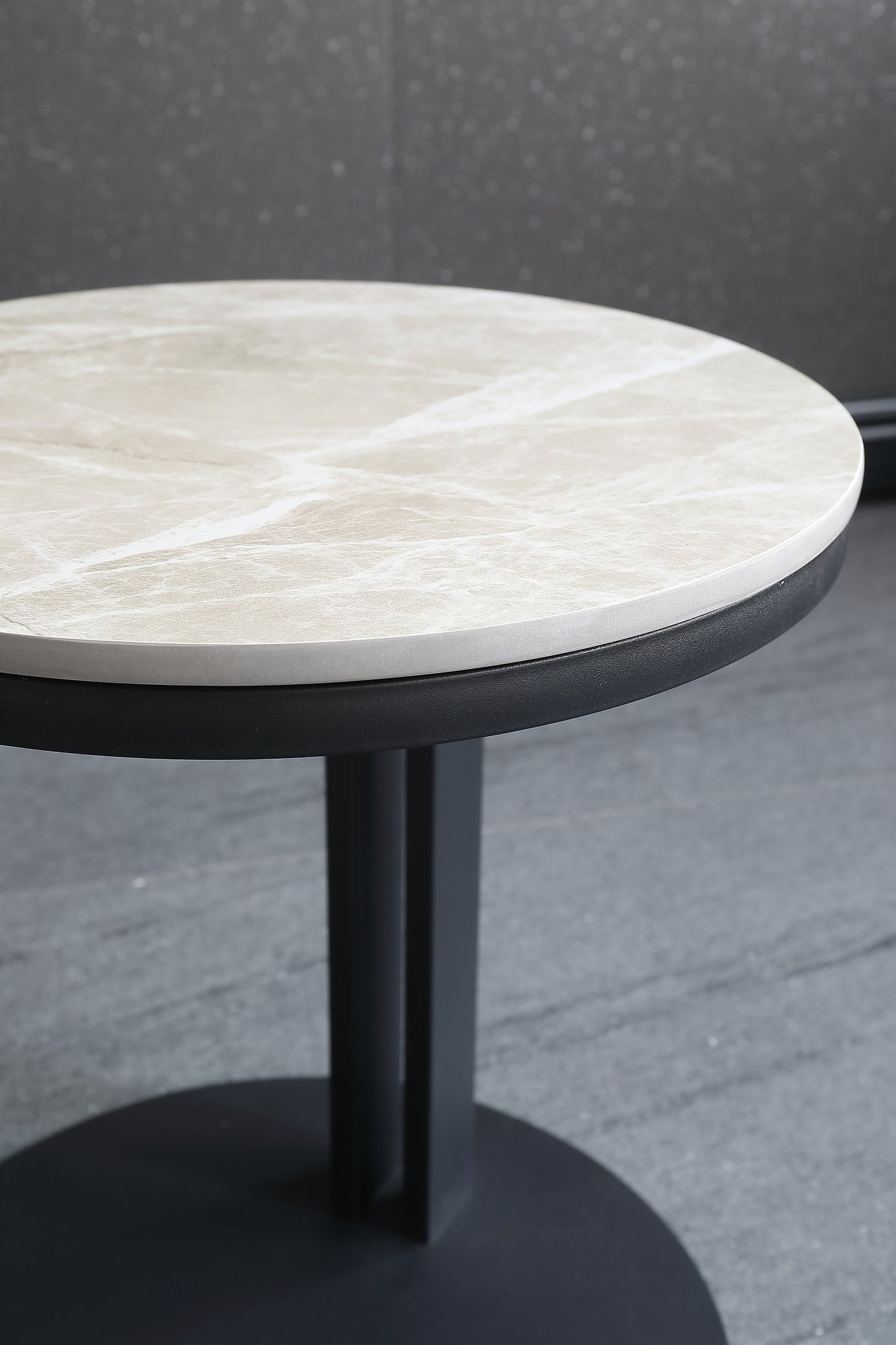 Milo Modern Design 2PC Coffee Table Set Sintered Stone Top With Storage Drawer