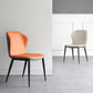 Luxury Design PU Leather Dining Chair Steel Frame And Leg Hand Stitch Muti Color