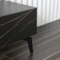 Modern Style Entertainment Unit TV Stands TV Unit Sintered Stone Top 2m